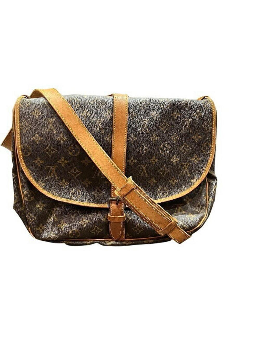 Louis Vuitton Saumur Handbag Canvas 35 #325074L63B